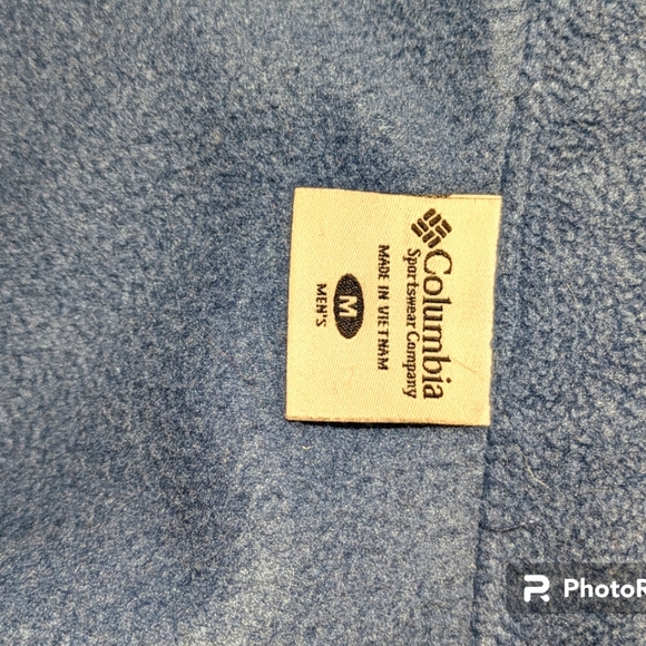 Mens Columbia Zip Up Fleece Jacket Sized M in Great Condition - Picture 3 of 7